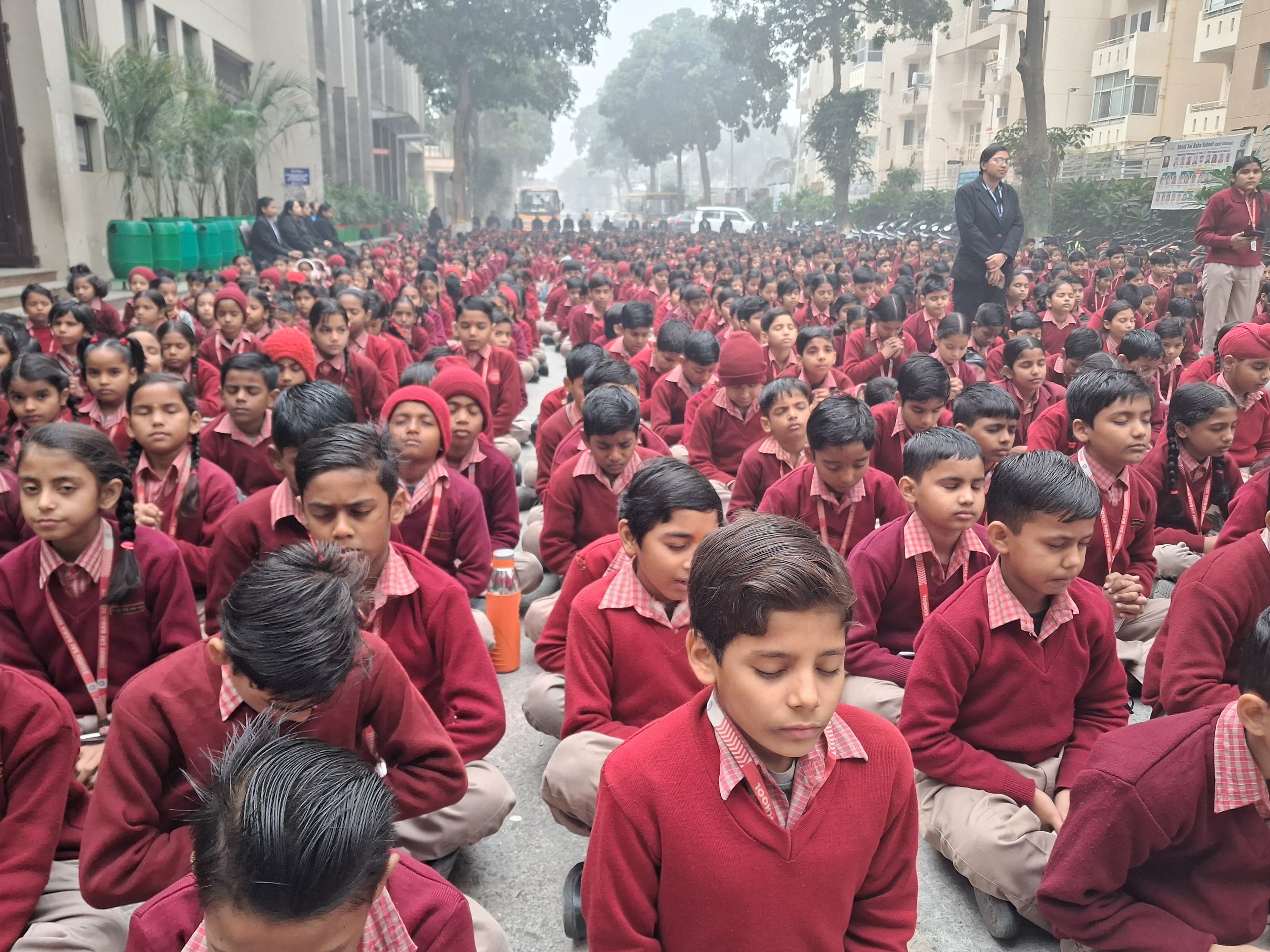 Celebration of world meditation day