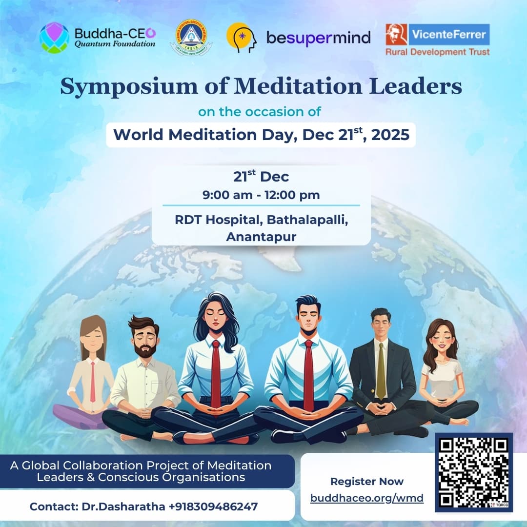 Buddha-CEO Quantum Foundation -Anantapur